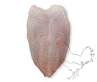 Double chicken breast with bone and skin